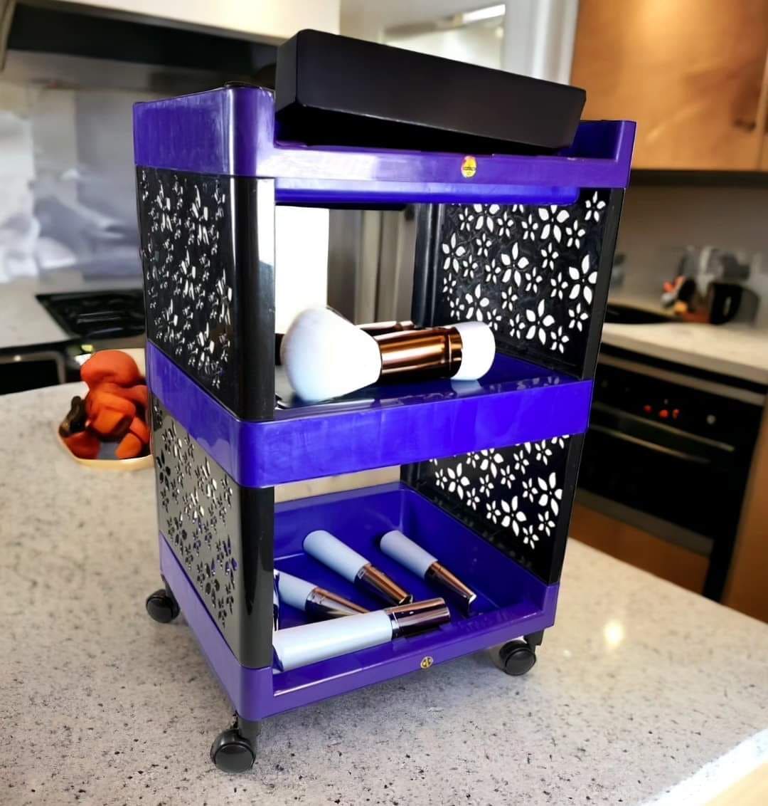 Multifunctional Trolley Cart, Floor Standing Plastic Storage Shelf, Kitchen Bathrooms Bathroom Storage Rack, Multilayer Plastic Floor Storage Rack with Wheels, Portable Sturdy Bathroom Kitchen Organizer Multifunctional Trolley Cart, Floor Standing Plastic Storage Shelf, Kitchen Bathrooms Bathroom Storage Rack, Multilayer Plastic Floor Storage Rack with Wheels, Portable Sturdy Bathroom Kitchen Organizer